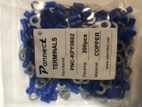 1,5 - 2,5 mm Kablo M6 Yuvarlak Kablo Pabucu(200 Adet)