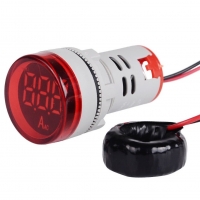 22 mm Led Ampermetre