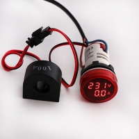 22 mm Led Voltampermetre