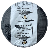 6,0 mm² NYAF Kablo - 100 Metre