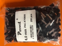 6,0 mm Tek Girişli İzoleli Kablo Yüksüğü(250 Adet)
