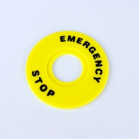 Acil Stop Etiketi 60mm